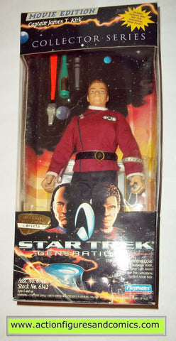 Star Trek CAPTAIN JAMES T KIRK generations movie 9 inch playmates toys action figures moc mip mib