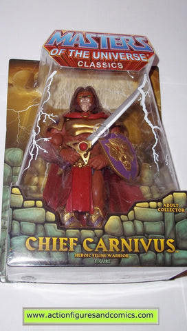 Masters of the Universe CHIEF CARNIVUS lion Classics he-man motu action figures mattel mib moc mip
