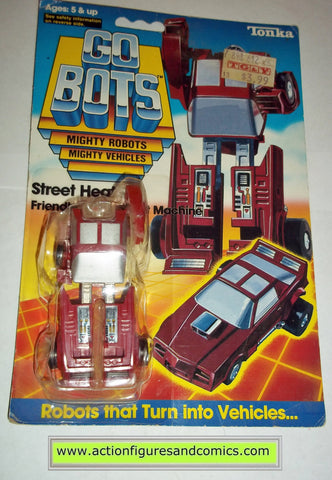 gobots STREET HEAT mr-36 1985 tonka ban dai toys action figures moc mip mib vintage transformers