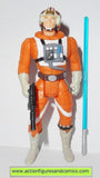 star wars action figures LUKE SKYWALKER X-WING PILOT 1997 long light saber power of the force