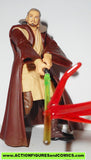 star wars action figures QUI GON JINN 2002 aotc saga