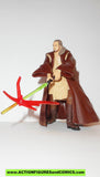 star wars action figures QUI GON JINN 2002 aotc saga