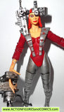 X-MEN X-Force toy biz LADY DEATHSTRIKE red variant 1997 archenemies marvel