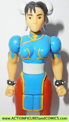 Street Fighter II CHUN LI reaction figures super 7 funko action toys 2