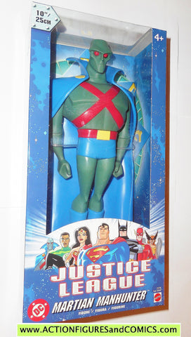 justice league unlimited MARTIAN MANHUNTER 10 INCH 2003 dc universe moc mib