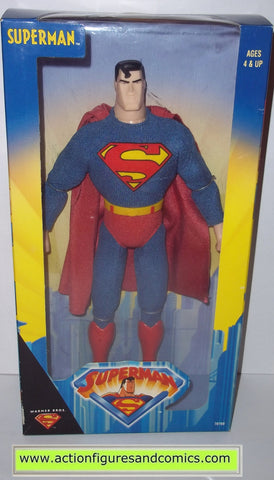 superman animated series SUPERMAN 12 inch action figures hasbro toys moc mip mib