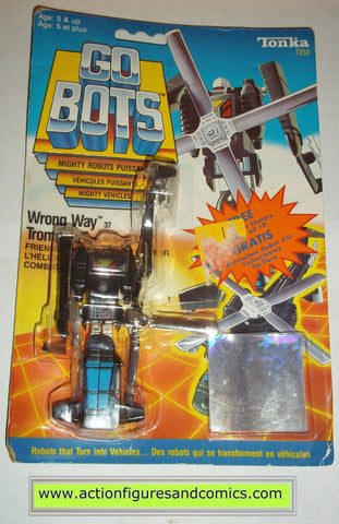 gobots WRONG WAY mr-37 helicopter 1985 tonka ban dai toys action figures moc mip mib vintage transformers