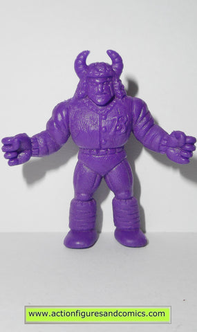 Muscle m.u.s.c.l.e men Kinnikuman TERRI BULL Buffaloman D 105 purple mattel toys action figures