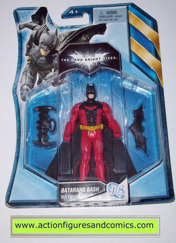 dc universe batman dark knight rises BATMAN red 2011 moc