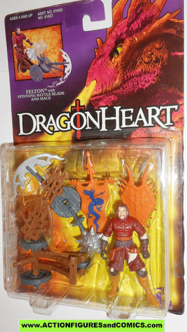 Dragonheart FELTON kenner 1995 movie dragon heart action figures moc