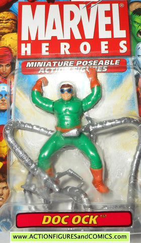 Marvel Heroes DOC OCK dr octopus 2.5 inch miniature poseable action figures 2005 SPIDER-MAN moc