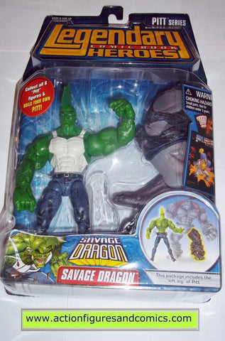 Legendary Comic Book Heroes SAVAGE DRAGON pitt Marvel Legends toy biz mib moc mip action figures