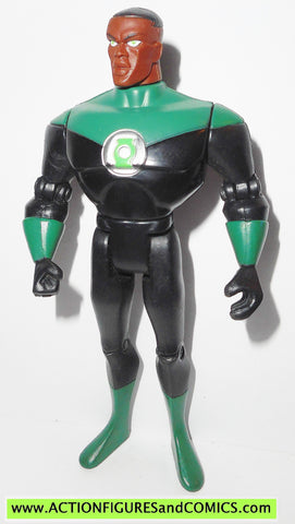 justice league unlimited GREEN LANTERN John Stewart HAIR full articulation