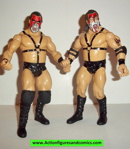 Wrestling WWE action figures DEMOLITION AX & SMASH classic superstars jakks