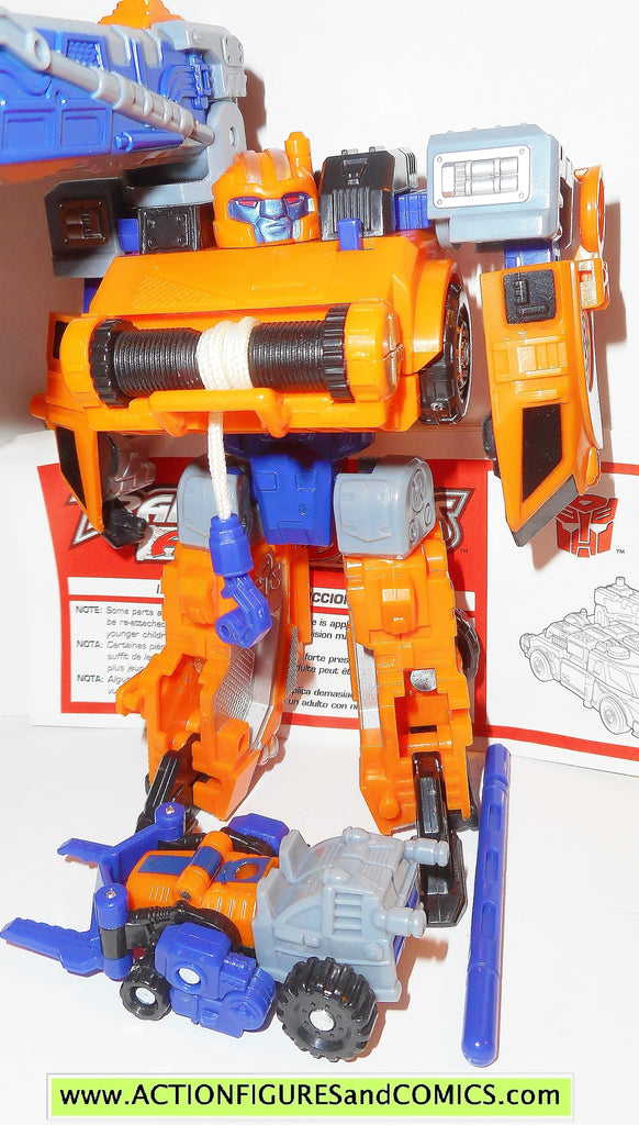 Transformers armada SMOKESCREEN 2002 liftor mini con complete minicons