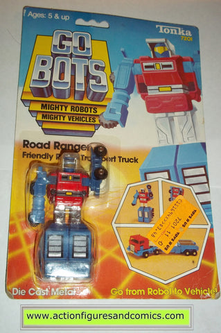 gobots ROAD RANGER transport truck tractor trailer 1984 tonka ban dai toys action figures moc mip mib vintage transformers