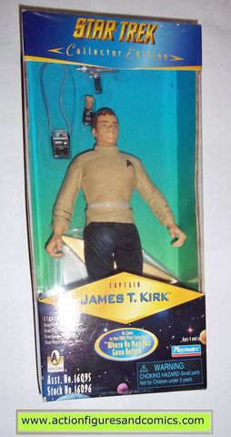 Star Trek CAPTAIN KIRK pilot target 9 inch playmates toys action figures moc mip mib