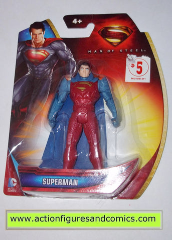 Superman man of steel movie KRYPTONIAN SUIT infinite heroes crisis mattel toys action figures moc mip mib