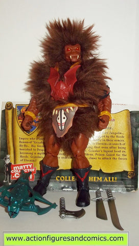 masters of the universe GRIZZLOR classics he-man mattel toys action figures