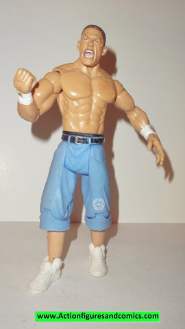 Wrestling WWE action figures JOHN CENA ruthless aggression wrestlemania 25 wwf jakks