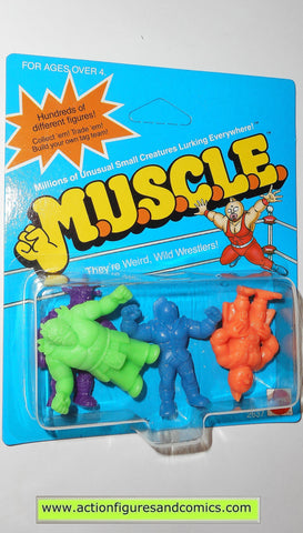Muscle m.u.s.c.l.e men kinnikuman 4 pack moc 001 CLASS B salmon mattel action figures