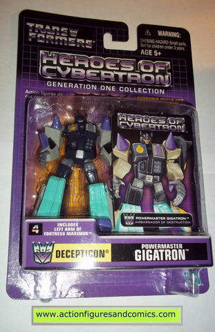 Transformers pvc GIGATRON POWERMASTER heroes of cybertron hasbro toys action figures moc mip mib