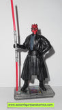 star wars action figures DARTH MAUL jedi duel 1999 episode I 1 complete hasbro toys