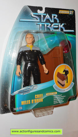 Star Trek CHIEF MILES O'BRIEN 6 inch playmates toys action figures moc mip mib