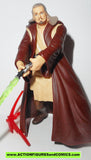 star wars action figures QUI GON JINN 2002 aotc saga