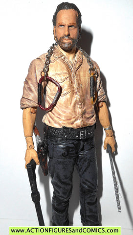 The Walking Dead RICK GRIMES series 6 2014 complete mcfarlane toys