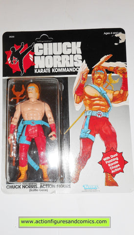 chuck norris karate kommandos CHUCK NORRIS BATTLE GEAR vintage 1986 action figures kenner 0444