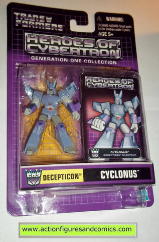 Hasbro Transformers heroes of cybertron pvc CYCLONUS new moc hoc scf