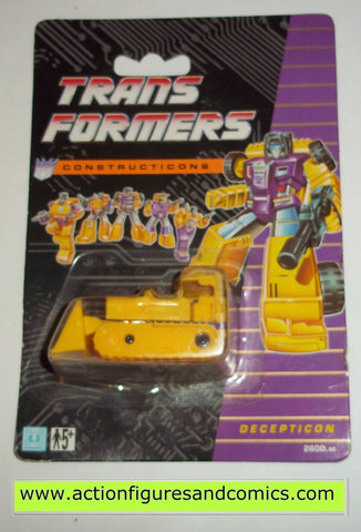 Transformers generation 2 BONECRUSHER G2 1991 go bots moc mip mib