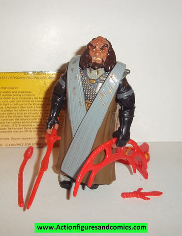 Star Trek GOWRON 1994 Ritual Klingon attire playmates