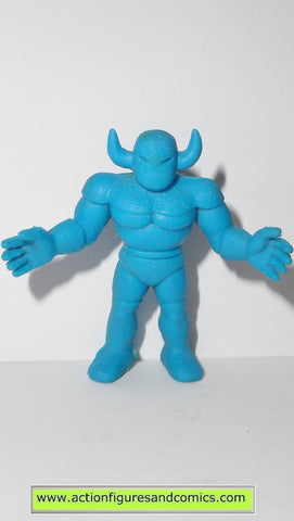 Kinnikuman Kinkeshi m.u.s.c.l.e BLACK SHADOW 049 AZURE BLUE Japan muscle vintage bandai