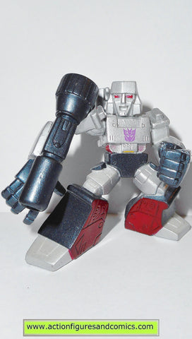 transformers robot heroes MEGATRON SILVER METALLIC generation one 1 g1 pvc