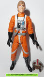 star wars action figures LUKE SKYWALKER x-wing piot 2000 power of the jedi potj complete