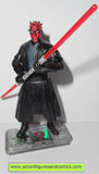star wars action figures DARTH MAUL jedi duel 1999 episode I 1 complete hasbro toys