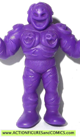 Muscle m.u.s.c.l.e men kinnikuman SMILEMAN 128 1985 purple mattel toys action figures