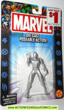 Marvel die cast SILVER SURFER poseable 2002 toy biz moc