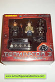 Terminator kubrick T-850 T-X JOHN CONNER COFFIN minimates medicom action figures toys moc mip mib