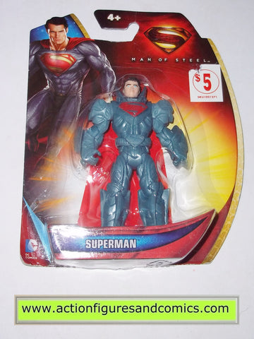 Superman man of steel movie KRYPTONIAN SUIT blue infinite heroes crisis moc