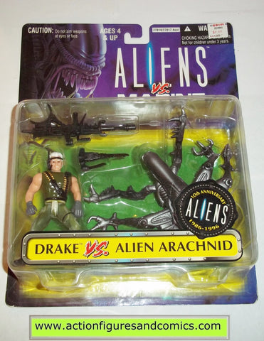 aliens vs predator kenner DRAKE ALIEN ARACHNID 1996 kb toys movie moc mip mib action figures