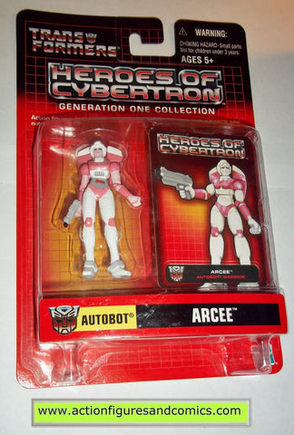 Transformers pvc ARCEE heroes of cybertron hasbro toys action figures moc mip mib