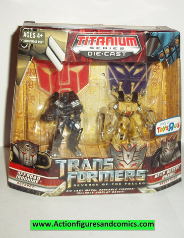 Transformers Titanium OFFROAD IRONHIDE DEEP DESERT BRAWL 2007 MOC mip die cast 3 inch series