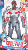 Marvel 12 inch electronic FALCON Captain America civil war movie universe moc mib