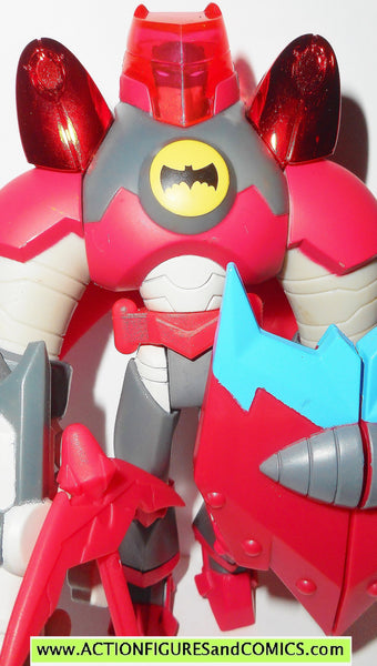 batman EXP animated series BATBOT red DC universe shadow tek action fi ...