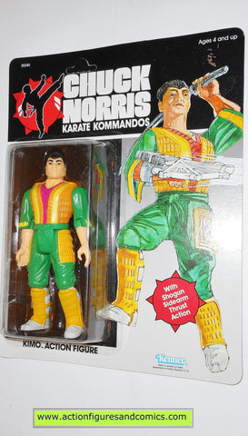 chuck norris karate kommandos KIMO 1986 kenner toys action figures moc mip mib #0662