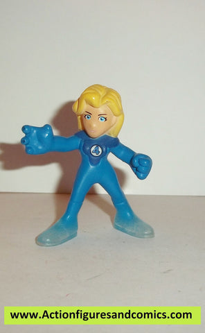 Marvel Super Hero Squad INVISIBLE WOMAN complete pvc action figures