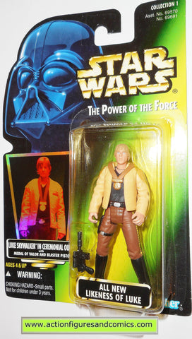 star wars action figures LUKE SKYWALKER ceremonial outfit hasbro toys moc